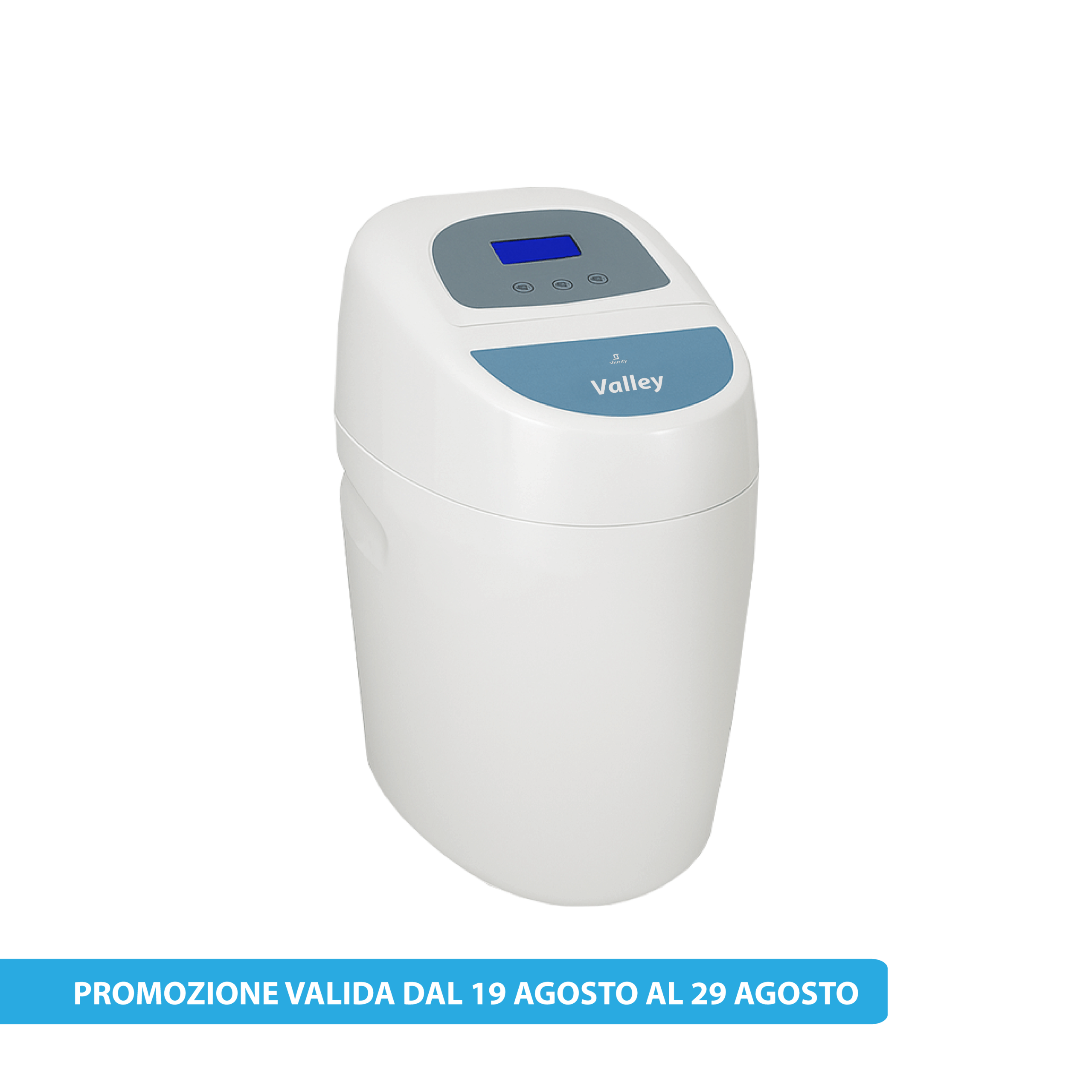 Shurity Valley Addolcitore Cabinato 10 lt. Resina, 1.600lt. Acqua - 1/2Persone